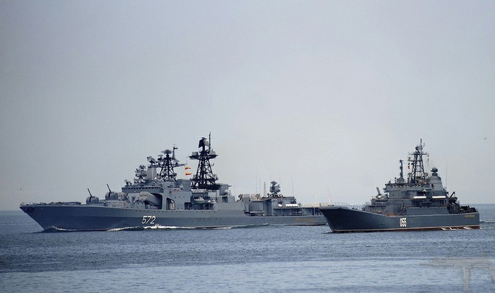 Những hình ảnh ấn tượng trong "Ngày Hải quân" tại Nga 29/7/2012