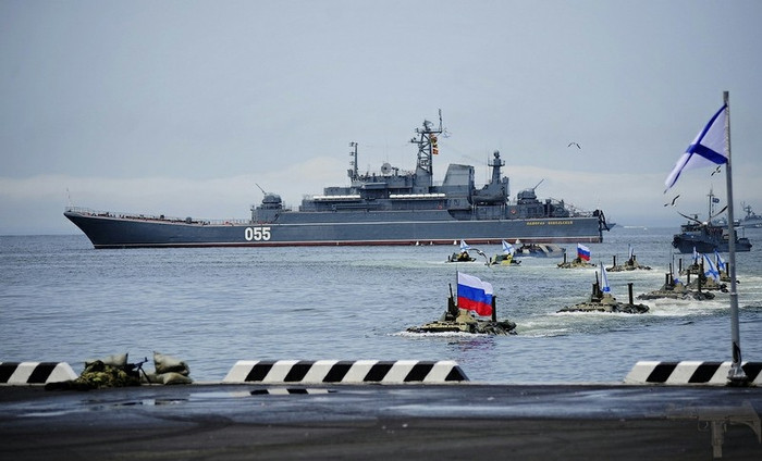 Những hình ảnh ấn tượng trong "Ngày Hải quân" tại Nga 29/7/2012