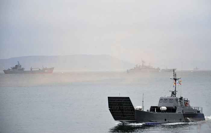 Những hình ảnh ấn tượng trong "Ngày Hải quân" tại Nga 29/7/2012