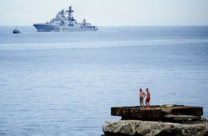 Những hình ảnh ấn tượng trong "Ngày Hải quân" tại Nga 29/7/2012