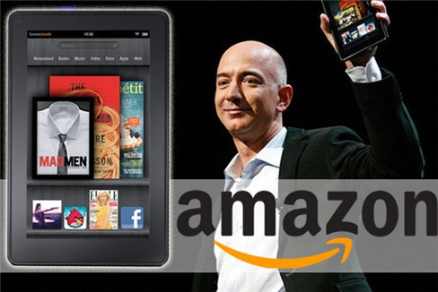 CEO Jeff Bezos của Amazon đã công bố 4 Kindle mới vào hôm thứ Tư (28/9): 1 máy tính bảng màn hình màu cảm ứng đầu tiên của công ty, có tên gọi là Kindle Fire, chạy hệ điều hành Android; 1 Kindle không phím thay cho model cũ hơn có giá khởi điểm 79 USD; 2 Kindle Touch mới có màn hình chạm E-ink (1 model có kết nối 3G) có giá bắt đầu từ 99 USD và 149 USD. CEO Jeff Bezos của Amazon đã công bố 4 Kindle mới vào hôm thứ Tư (28/9): 1 máy tính bảng màn hình màu cảm ứng đầu tiên của công ty, có tên gọi là Kindle Fire, chạy hệ điều hành Android; 1 Kindle không phím thay cho model cũ hơn có giá khởi điểm 79 USD; 2 Kindle Touch mới có màn hình chạm E-ink (1 model có kết nối 3G) có giá bắt đầu từ 99 USD và 149 USD.