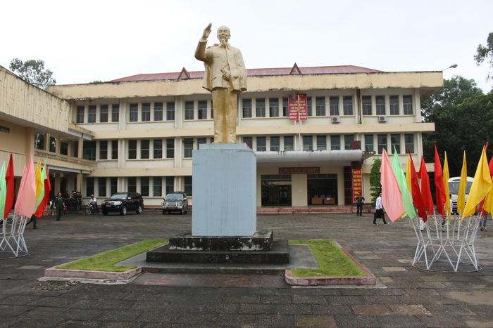 Khuôn viên Trường Cao đẳng Công nghiệp Quốc phòng