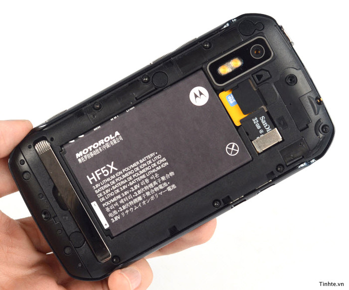 Cấu hình chi tiết Motorola Photon 4G: HĐH: Android 2.3 (Gingerbread) CPU: ARM Cortex-A9 hai nhân 1 GHz, Tegra 2 Màn hình: TFT 4,3" cảm ứng điện dung đa điểm, 16 triệu màu Độ phân giải màn hình: 540 x 960 RAM: 1 GB Bộ nhớ trong: 16 GB Thẻ nhớ microSD, tối đa 32 GB Kết nối: Bluetooth v2.1, Wi-Fi b/g/n, WiMAX 802.16e, cổng microUSB v2.0, A-GPS, HDMI Camera: 8 MP, Autofocus, 2 đèn Flash LED Quay phim HD 720p, 30 khung hình/giây Camera phụ: độ phân giải VGA Kích thước: 126,9 x 66,9 x 12,2 mm Nặng: 158 g Pin: Li-Po 1.700 mAh Cấu hình chi tiết Motorola Photon 4G: HĐH: Android 2.3 (Gingerbread) CPU: ARM Cortex-A9 hai nhân 1 GHz, Tegra 2 Màn hình: TFT 4,3" cảm ứng điện dung đa điểm, 16 triệu màu Độ phân giải màn hình: 540 x 960 RAM: 1 GB Bộ nhớ trong: 16 GB Thẻ nhớ microSD, tối đa 32 GB Kết nối: Bluetooth v2.1, Wi-Fi b/g/n, WiMAX 802.16e, cổng microUSB v2.0, A-GPS, HDMI Camera: 8 MP, Autofocus, 2 đèn Flash LED Quay phim HD 720p, 30 khung hình/giây Camera phụ: độ phân giải VGA Kích thước: 126,9 x 66,9 x 12,2 mm Nặng: 158 g Pin: Li-Po 1.700 mAh