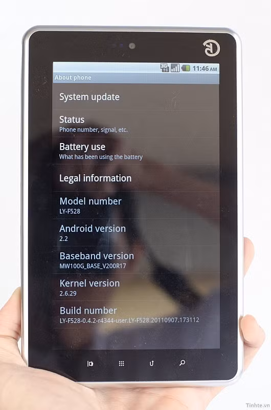 Máy chạy Android 2.2