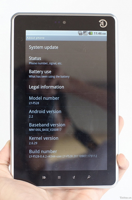 Máy chạy Android 2.2 Máy chạy Android 2.2