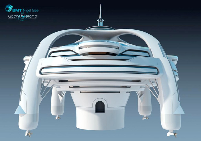 Mỗi chiếc chân được hỗ trợ bởi một động cơ giống kiểu động cơ của thủy phi cơ, có thể hoạt động trong điều kiện thời tiết biển khắc nghiệt nhất, theo góc phương vị mà người điều khiển muốn Utopia đi theo hướng đó. Mỗi chiếc chân được hỗ trợ bởi một động cơ giống kiểu động cơ của thủy phi cơ, có thể hoạt động trong điều kiện thời tiết biển khắc nghiệt nhất, theo góc phương vị mà người điều khiển muốn Utopia đi theo hướng đó.