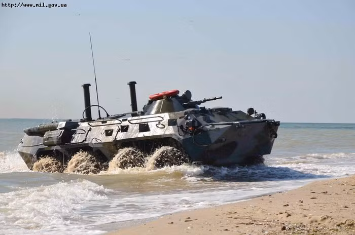 Tập trận “Đáp trả tương xứng 2011” diễn ra ở Odesa, Ucraina.