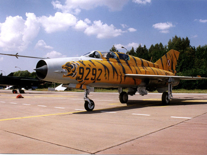 MiG-21 Không quân Ba Lan MiG-21 Không quân Ba Lan