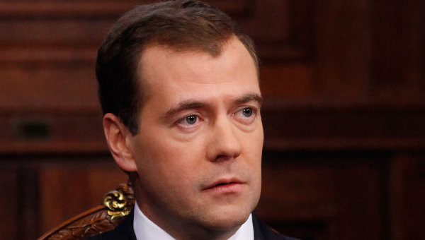 Tổng thống Nga Dmitry Medvedev