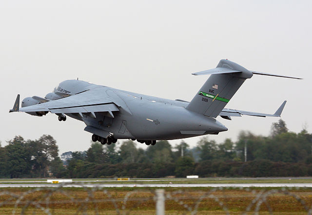 Máy bay vận tải C-17 của Mỹ (ảnh minh họa) Máy bay vận tải C-17 của Mỹ (ảnh minh họa)