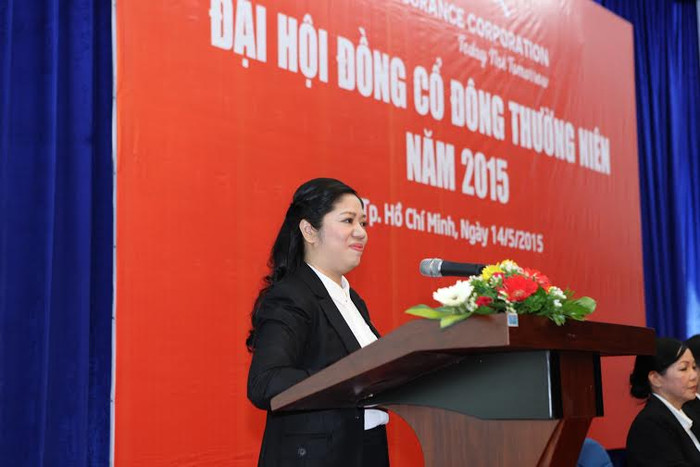 Bà Đỗ Thi Minh Đức Chủ tịch Hội đồng QT VASS báo cáo tại Hội nghị. Bà Đỗ Thi Minh Đức Chủ tịch Hội đồng QT VASS báo cáo tại Hội nghị.