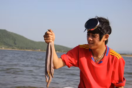 Rồng đất - con vật mang lại nguồn thu nhập khá cho người dân Phổ Quang. Rồng đất - con vật mang lại nguồn thu nhập khá cho người dân Phổ Quang.