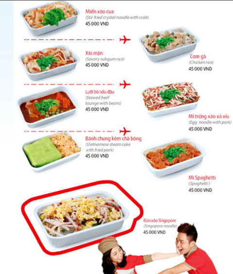 Trong khi Vietjet Air bán với giá 45.000 đồng.