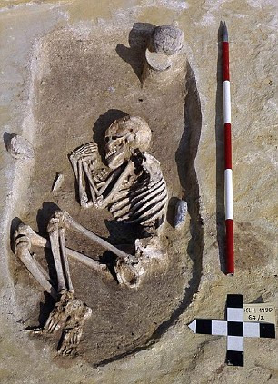 Những bộ hài cốt mới được phát hiện ở Trung Âu.