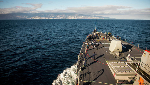 Tàu Mỹ Donald Cook đã hiện diện ở Biển Đen