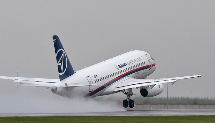 Chiếc Sukhoi Superjet-100 trước khi xảy ra chuyến bay định mệnh