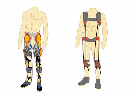 Một phần thiết kế bộ giáp 'Người Sắt' của Đại học Harvard.