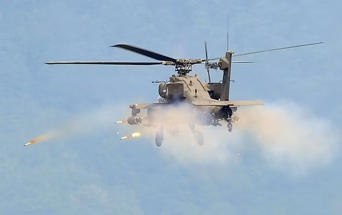 Tập trận bắn đạn thật Mỹ - Hàn Quốc tại Pocheon ngày 1/9/2011.