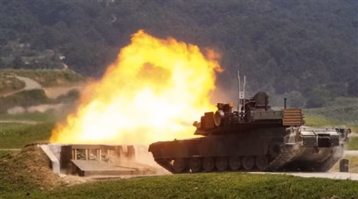 Tập trận bắn đạn thật Mỹ - Hàn Quốc tại Pocheon ngày 1/9/2011.