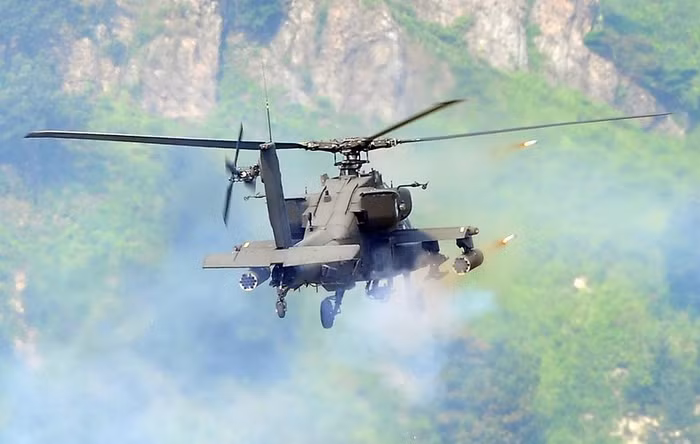 Lực lượng quân đội Mỹ và Hàn Quốc đã tiến hành một cuộc tập trận bắn đạn thật ở trường bắn Pocheon, cách thủ đô Seoul, Hàn Quốc khoảng 46 km về phía đông bắc.