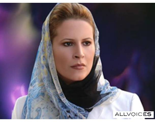 Aisha Gaddafi đã sinh con gái tại Algeria