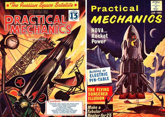 ảnh khoa học viễn tưởng độc đáo của những năm 1950