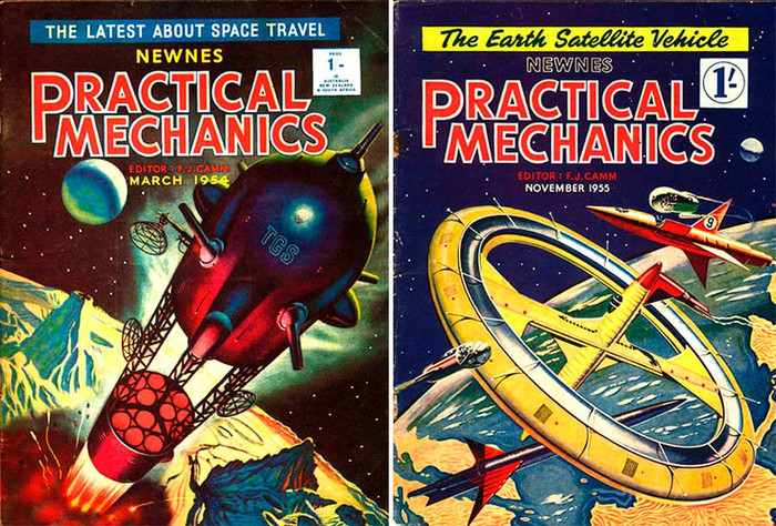 ảnh khoa học viễn tưởng độc đáo của những năm 1950