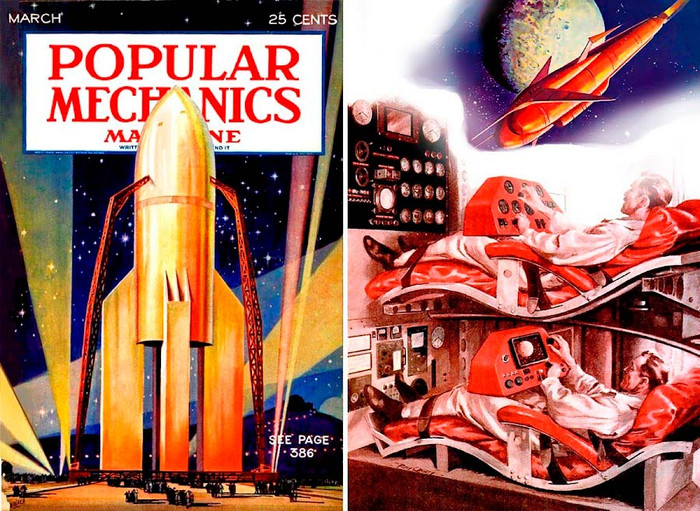 ảnh khoa học viễn tưởng độc đáo của những năm 1950