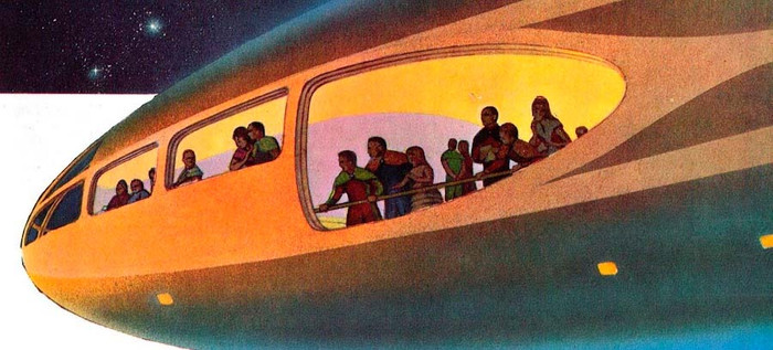 ảnh khoa học viễn tưởng độc đáo của những năm 1950