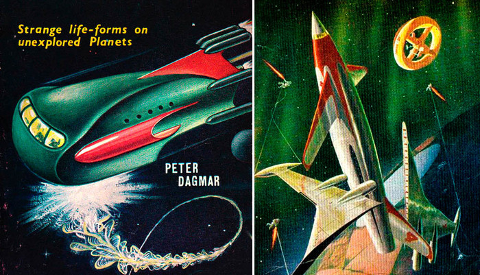 ảnh khoa học viễn tưởng độc đáo của những năm 1950