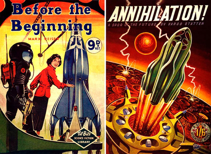 ảnh khoa học viễn tưởng độc đáo của những năm 1950