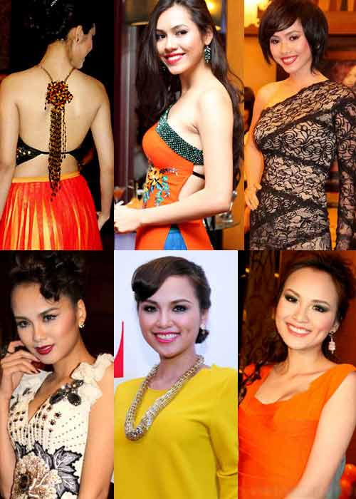 Hoàng My ngày càng lộng lẫy, với cách trang điểm nhẹ nhàng, hợp thời trang. Trong khi đó, Diễm Hương đang mất dần sự độc đáo trong phong cách ăn mặc Hoàng My ngày càng lộng lẫy, với cách trang điểm nhẹ nhàng, hợp thời trang. Trong khi đó, Diễm Hương đang mất dần sự độc đáo trong phong cách ăn mặc