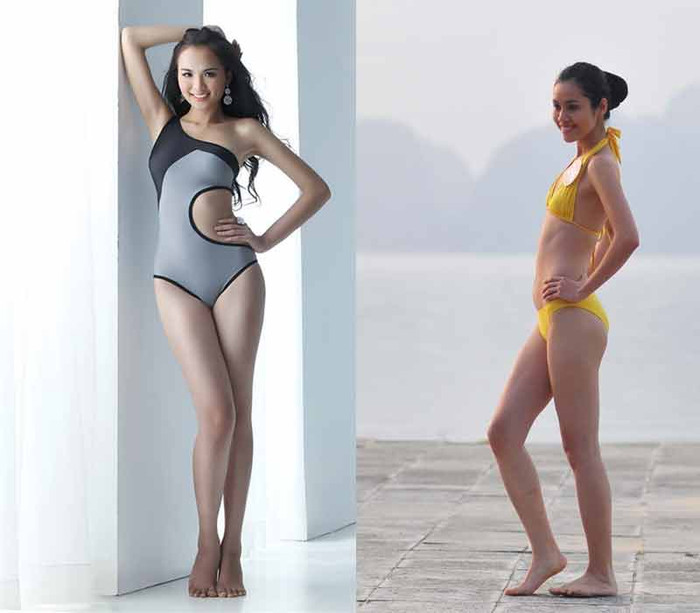 Cả Hoàng My và Diễm Hương đều có chiều cao 1,71 m. Số đo 3 vòng của Hoàng My là 85-65-89 còn của Diễm Hương là 84-61-92 Cả Hoàng My và Diễm Hương đều có chiều cao 1,71 m. Số đo 3 vòng của Hoàng My là 85-65-89 còn của Diễm Hương là 84-61-92