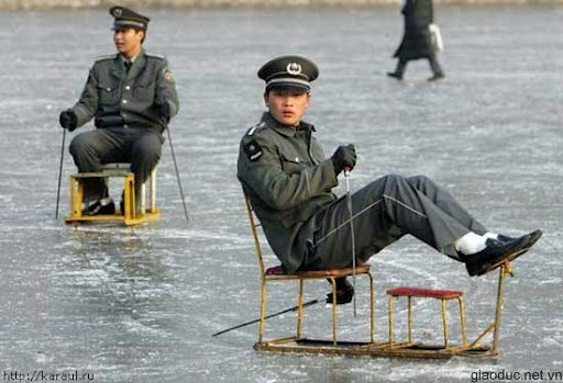 Cách di chuyển trên sông băng có một không hai Cách di chuyển trên sông băng có một không hai