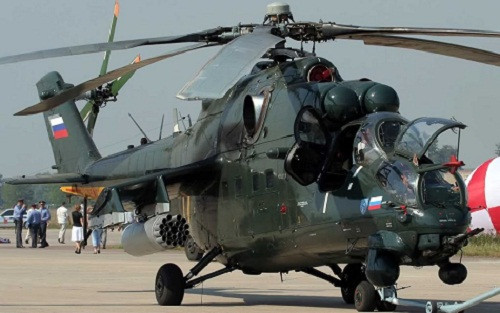 Nga bàn giao cho Peru máy bay Mi-35 Nga bàn giao cho Peru máy bay Mi-35
