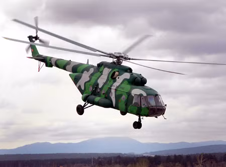 Máy bay trực thăng thiện chiến Mi-171SH của Không quân Peru