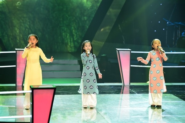 Phần biểu diễn của Hà Trang, Nhã Thy, Quỳnh Anh