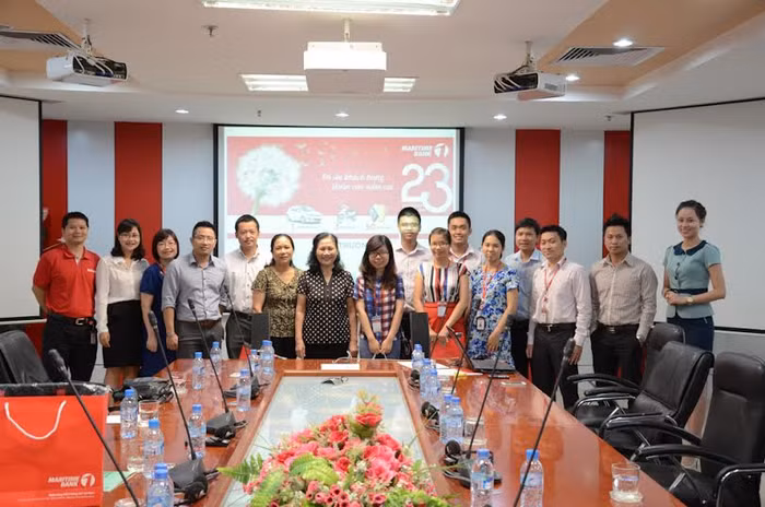 Sáng ngày 15/07/0214, tại Hội sở chính (88 Láng Hạ, Hà Nội), Maritime Bank đã tổ chức thành công lễ quay thưởng lần thứ nhất.