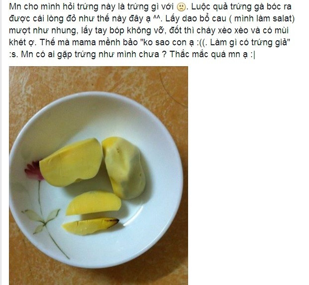 Hình ảnh cùng chia sẻ của chị Yến.