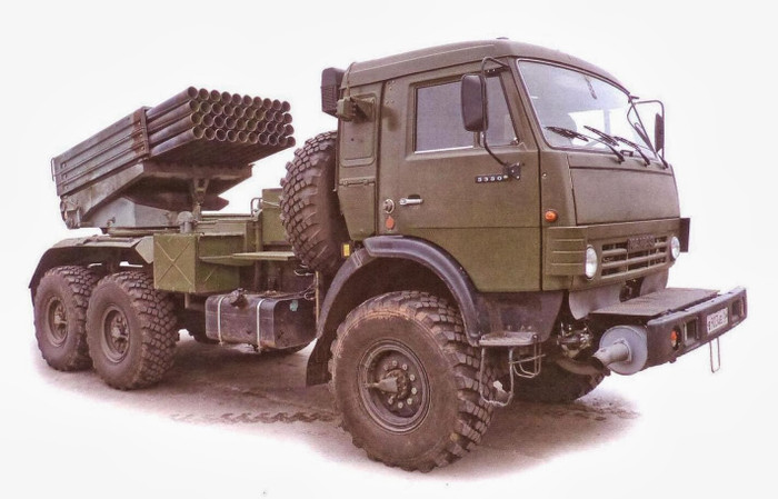 Tên lửa phóng loạt đa nòng 2B26 "Grad"của Lục quân Nga