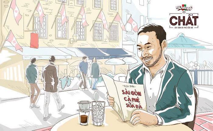 Tôi vốn tự gọi và được bạn bè tấn phong là Dũng Khùng. Bởi vậy Dũng Khùng có người tình để nhớ khi xa xứ: cà phê sữa đá Sài Gòn.