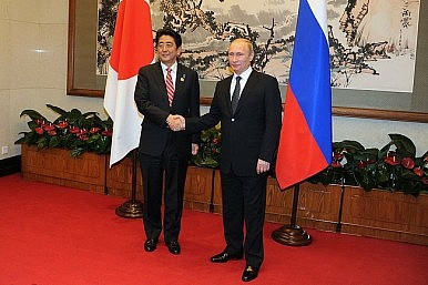 Lãnh đạo hai nước Nga - Nhật Bản Lãnh đạo hai nước Nga - Nhật Bản