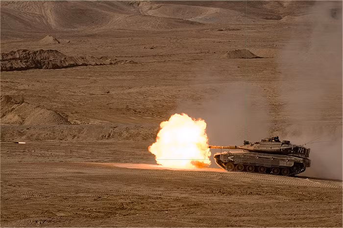 Tăng Merkava IV của Lục quân Israel