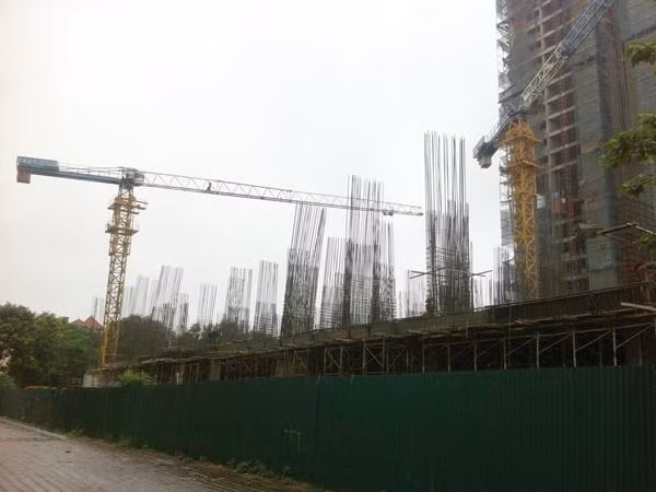 VP5 Linh Đàm bị tạm đình chỉ thi công do chưa làm thủ tục khởi công với chính quyền địa phương