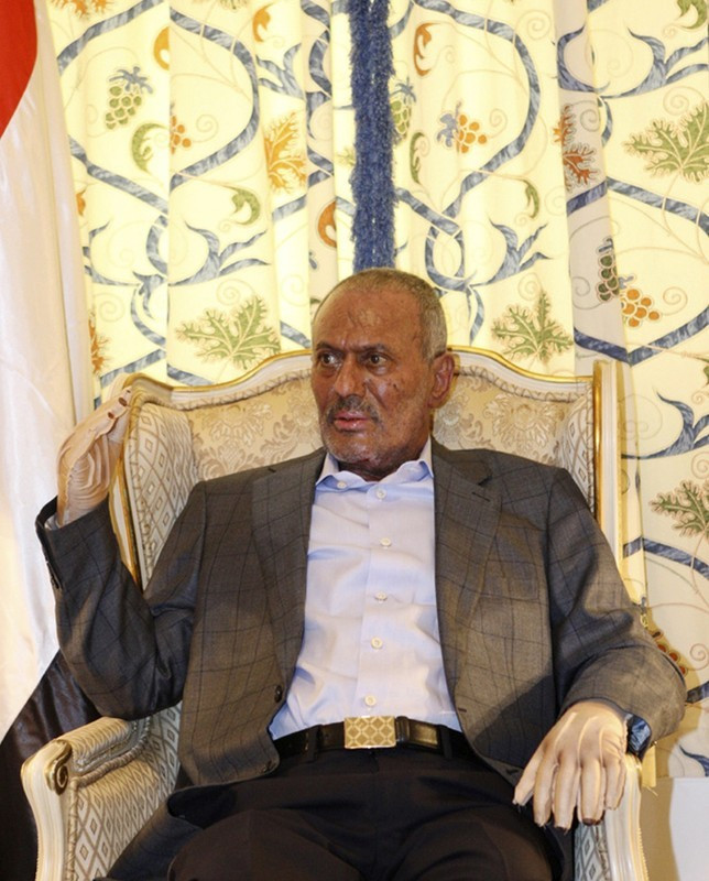 Tổng thống Yemen Ali Abdullah Saleh Tổng thống Yemen Ali Abdullah Saleh