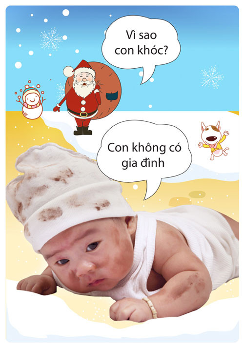 Bé Rio - con trai Lý Hải đang bước sang tháng thứ 3. Không có ý định chụp hình Noel cho con vì hai bố mẹ đều bận rộn, nhưng cận ngày Giáng sinh, Lý Hải đã sắp xếp thời gian chụp một bộ ảnh kỷ niệm Noel đầu tiên cho cậu quý tử với tên gọi Điều ước Giáng sinh.