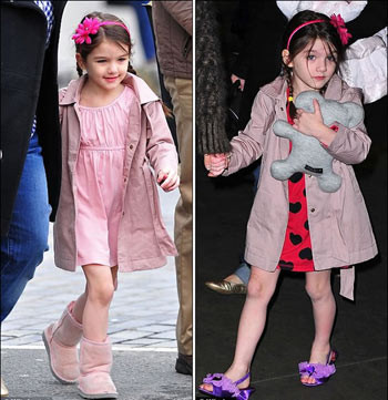 Cô nhóc này cũng có một bộ sưu tập giày rất giá trị.