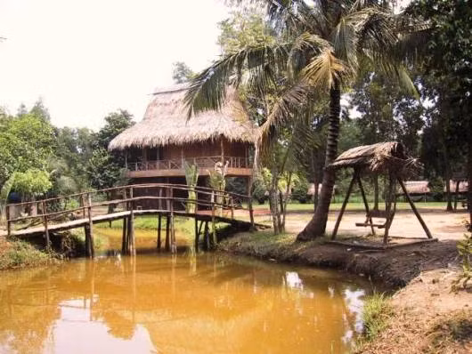 1. Bò cạp vàng (Nhơn Trạch, Đồng Nai, cách TP.HCM 25 km) Sau một thời gian phát triển, từ một địa điểm du lịch tự phát, địa danh Bò cạp vàng đã phát triển thành một KDL sinh thái khang trang và rộng rãi với các trang thiết bị hiện đại và chế độ phục vụ khá tốt.