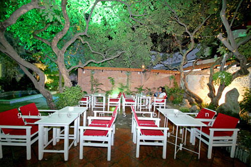 Thanh Thảo: Hương đồng gió nội đem vào Gia Viên Ngoài thức uống, Gia Viên còn có cơm văn phòng và văn nghệ là loại hình sinh hoạt không thể thiếu ở đây. Những ngày đầu tuần, quán tổ chức để khách hát với nhau và những tối cuối tuần trở thành sân khấu ca nhạc thu nhỏ với khá nhiều sao là bạn bè đồng nghiệp thân thiết của búp bê như Quang Dũng, Đàm Vĩnh Hưng, Đan Trường, Lệ Quyên…