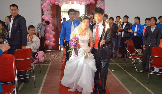 Một đám cưới do Công ty Tuấn Việt thực hiện phần dịch vụ - Ảnh do công ty cung cấp Một đám cưới do Công ty Tuấn Việt thực hiện phần dịch vụ - Ảnh do công ty cung cấp